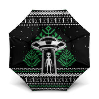Alien Christmas Umbrella Xmas Holiday Patterns - Wonder Print Shop