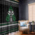 Alien Christmas Window Curtain Xmas Holiday Patterns - Wonder Print Shop