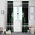 Alien Christmas Window Curtain Xmas Holiday Patterns - Wonder Print Shop