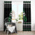 Alien Christmas Window Curtain Xmas Holiday Patterns - Wonder Print Shop