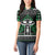 Alien Christmas Women Polo Shirt Xmas Holiday Patterns - Wonder Print Shop