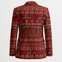 All I Want For Christmas Is Books Christmas Blazer Xmas Holiday Patterns - Wonder Print Shop
