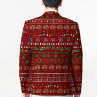 All I Want For Christmas Is Books Christmas Blazer Xmas Holiday Patterns - Wonder Print Shop