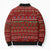 All I Want For Christmas Is Books Christmas Bomber Puffer Jacket Xmas Holiday Patterns - Wonder Print Shop