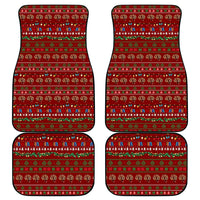 All I Want For Christmas Is Books Christmas Car Mats Xmas Holiday Patterns - Wonder Print Shop