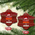 All I Want For Christmas Is Books Christmas Ceramic Ornament Xmas Holiday Patterns - Wonder Print Shop