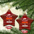 All I Want For Christmas Is Books Christmas Ceramic Ornament Xmas Holiday Patterns - Wonder Print Shop