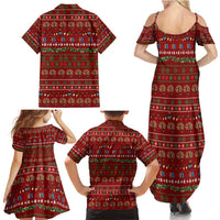 All I Want For Christmas Is Books Christmas Family Matching Summer Maxi Dress and Hawaiian Shirt Xmas Holiday Patterns - Wonder Print Shop