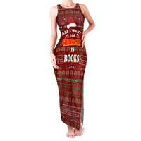 All I Want For Christmas Is Books Christmas Family Matching Tank Maxi Dress and Hawaiian Shirt Xmas Holiday Patterns - Wonder Print Shop