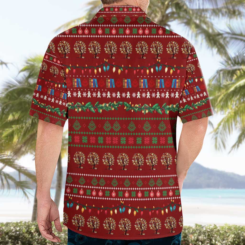 All I Want For Christmas Is Books Christmas Hawaiian Shirt Xmas Holiday Patterns - Wonder Print Shop