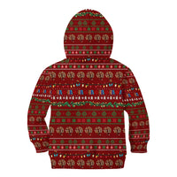 All I Want For Christmas Is Books Christmas Kid Hoodie Xmas Holiday Patterns - Wonder Print Shop