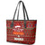 All I Want For Christmas Is Books Christmas Leather Tote Bag Xmas Holiday Patterns - Wonder Print Shop