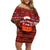All I Want For Christmas Is Books Christmas Off Shoulder Short Dress Xmas Holiday Patterns - Wonder Print Shop