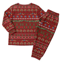 All I Want For Christmas Is Books Christmas Pajama Set Xmas Holiday Patterns - Wonder Print Shop