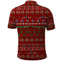 All I Want For Christmas Is Books Christmas Polo Shirt Xmas Holiday Patterns - Wonder Print Shop