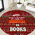 All I Want For Christmas Is Books Christmas Round Carpet Xmas Holiday Patterns - Wonder Print Shop