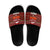 All I Want For Christmas Is Books Christmas Slide Sandals Xmas Holiday Patterns - Wonder Print Shop