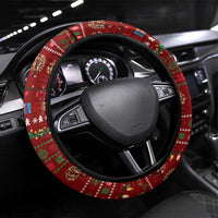 All I Want For Christmas Is Books Christmas Steering Wheel Cover Xmas Holiday Patterns - Wonder Print Shop