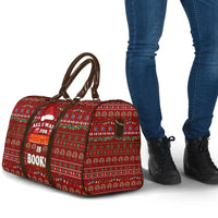 All I Want For Christmas Is Books Christmas Travel Bag Xmas Holiday Patterns - Wonder Print Shop