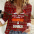 All I Want For Christmas Is Books Christmas Women Casual Shirt Xmas Holiday Patterns - Wonder Print Shop