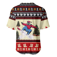All I Want For Christmas Is Skiing Christmas Baseball Jersey Xmas Holiday Patterns - Wonder Print Shop