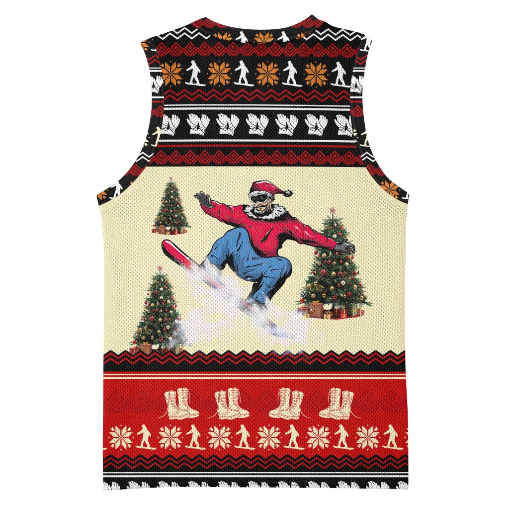 All I Want For Christmas Is Skiing Christmas Basketball Jersey Xmas Holiday Patterns - Wonder Print Shop