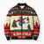 All I Want For Christmas Is Skiing Christmas Bomber Puffer Jacket Xmas Holiday Patterns - Wonder Print Shop