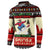 All I Want For Christmas Is Skiing Christmas Button Sweatshirt Xmas Holiday Patterns - Wonder Print Shop