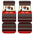 All I Want For Christmas Is Skiing Christmas Car Mats Xmas Holiday Patterns - Wonder Print Shop