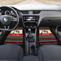All I Want For Christmas Is Skiing Christmas Car Mats Xmas Holiday Patterns - Wonder Print Shop