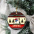 All I Want For Christmas Is Skiing Christmas Ceramic Ornament Xmas Holiday Patterns - Wonder Print Shop