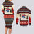 All I Want For Christmas Is Skiing Christmas Couples Matching Long Sleeve Bodycon Dress and Long Sleeve Button Shirt Xmas Holiday Patterns - Wonder Print Shop