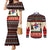 All I Want For Christmas Is Skiing Christmas Couples Matching Mermaid Dress and Long Sleeve Button Shirt Xmas Holiday Patterns - Wonder Print Shop
