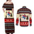 All I Want For Christmas Is Skiing Christmas Couples Matching Off Shoulder Maxi Dress and Long Sleeve Button Shirt Xmas Holiday Patterns - Wonder Print Shop