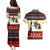 All I Want For Christmas Is Skiing Christmas Couples Matching Puletasi and Hawaiian Shirt Xmas Holiday Patterns - Wonder Print Shop