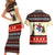 All I Want For Christmas Is Skiing Christmas Couples Matching Short Sleeve Bodycon Dress and Hawaiian Shirt Xmas Holiday Patterns - Wonder Print Shop