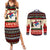All I Want For Christmas Is Skiing Christmas Couples Matching Summer Maxi Dress and Long Sleeve Button Shirt Xmas Holiday Patterns - Wonder Print Shop