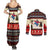 All I Want For Christmas Is Skiing Christmas Couples Matching Summer Maxi Dress and Long Sleeve Button Shirt Xmas Holiday Patterns - Wonder Print Shop