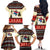 All I Want For Christmas Is Skiing Christmas Family Matching Off The Shoulder Long Sleeve Dress and Hawaiian Shirt Xmas Holiday Patterns - Wonder Print Shop