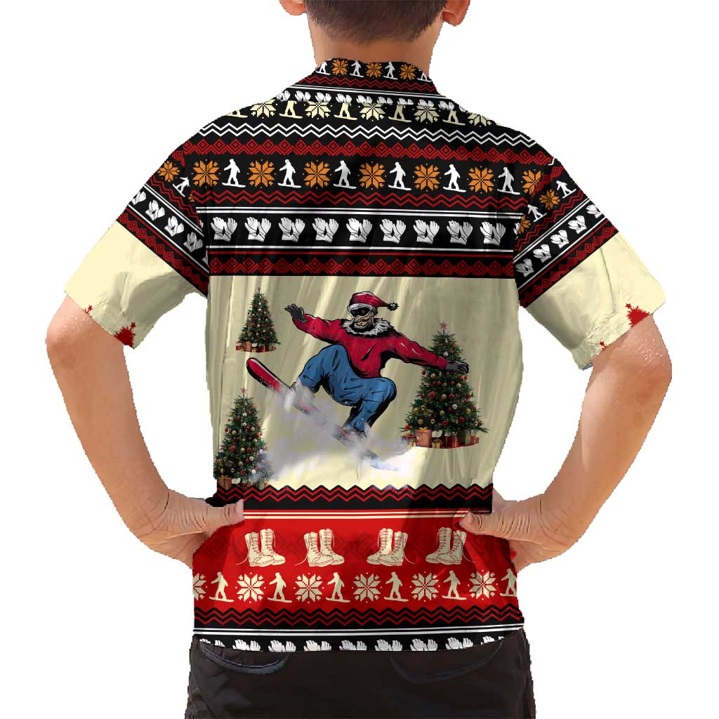 All I Want For Christmas Is Skiing Christmas Family Matching Off Shoulder Maxi Dress and Hawaiian Shirt Xmas Holiday Patterns - Wonder Print Shop