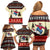 All I Want For Christmas Is Skiing Christmas Family Matching Off Shoulder Short Dress and Hawaiian Shirt Xmas Holiday Patterns - Wonder Print Shop