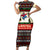 All I Want For Christmas Is Skiing Christmas Family Matching Short Sleeve Bodycon Dress and Hawaiian Shirt Xmas Holiday Patterns - Wonder Print Shop