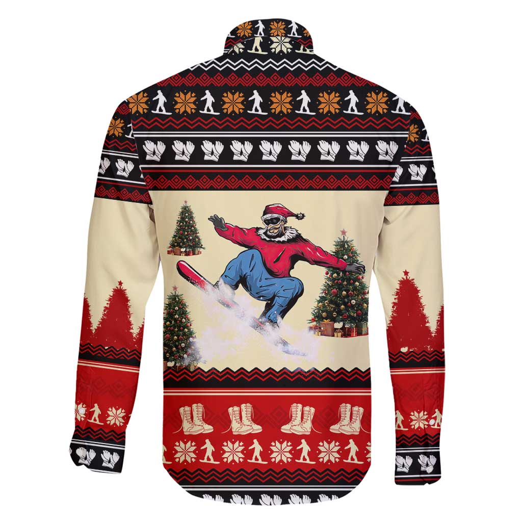 All I Want For Christmas Is Skiing Christmas Family Matching Tank Maxi Dress and Hawaiian Shirt Xmas Holiday Patterns - Wonder Print Shop