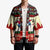 All I Want For Christmas Is Skiing Christmas Kimono Xmas Holiday Patterns - Wonder Print Shop
