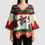 All I Want For Christmas Is Skiing Christmas Kimono Sleeve Blouse Xmas Holiday Patterns - Wonder Print Shop