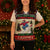 All I Want For Christmas Is Skiing Christmas Knitted V-Neck Vest Xmas Holiday Patterns - Wonder Print Shop