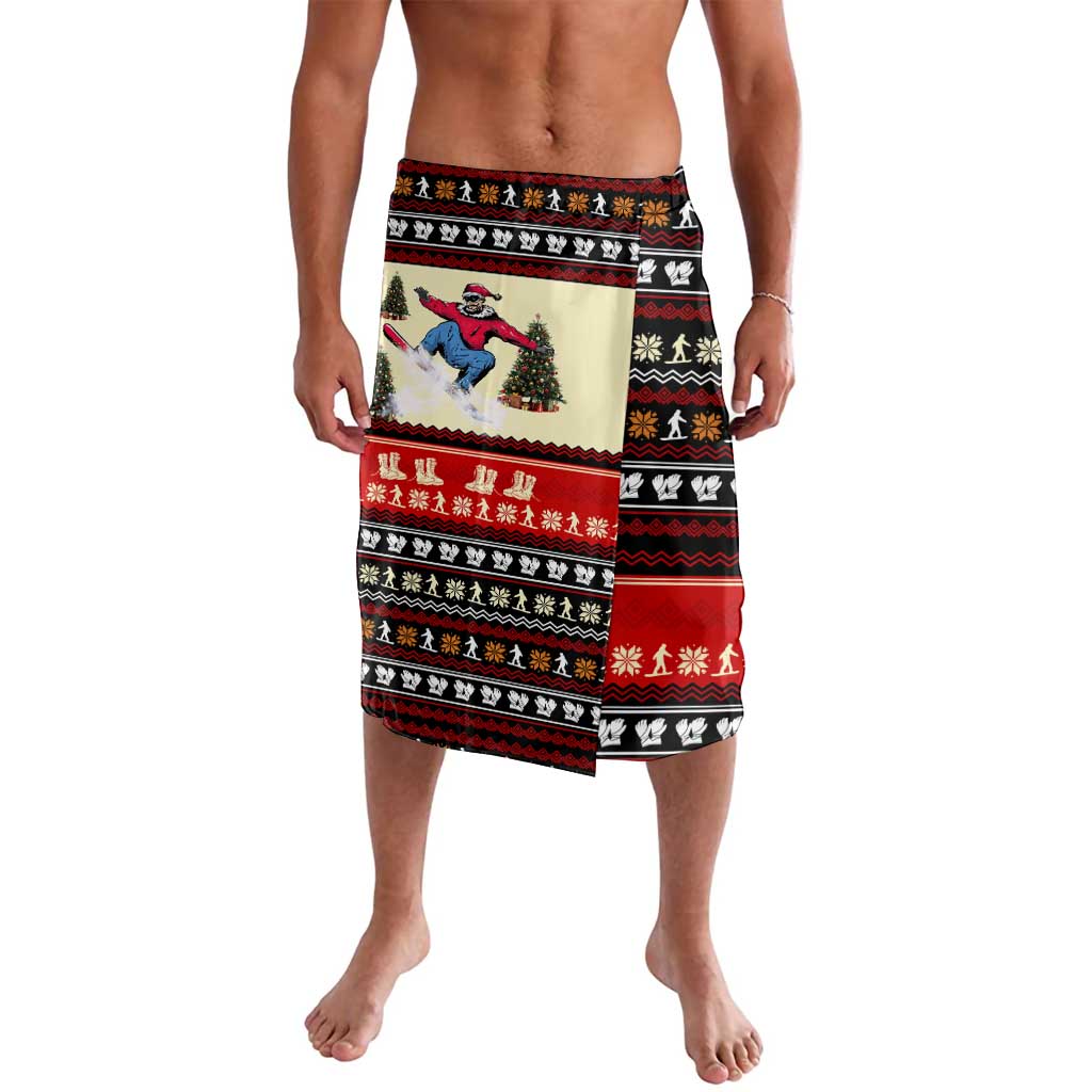 All I Want For Christmas Is Skiing Christmas Lavalava Xmas Holiday Patterns - Wonder Print Shop