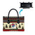 All I Want For Christmas Is Skiing Christmas Leather Bag Xmas Holiday Patterns - Wonder Print Shop