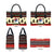 All I Want For Christmas Is Skiing Christmas Leather Bag Xmas Holiday Patterns - Wonder Print Shop