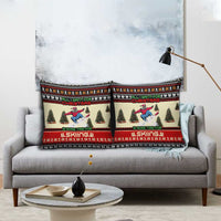 All I Want For Christmas Is Skiing Christmas Pillow Cover Xmas Holiday Patterns - Wonder Print Shop